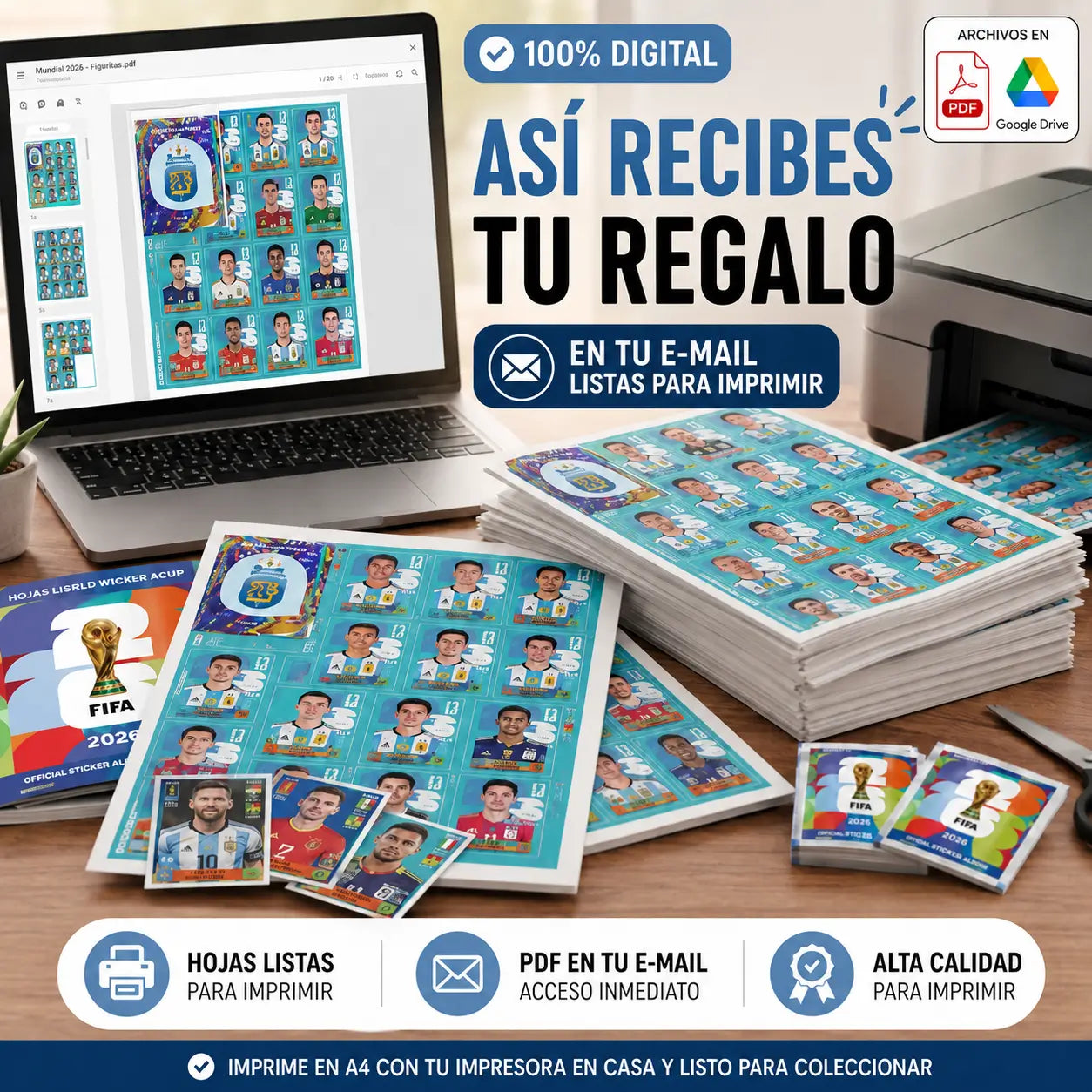 MegaPack Camino al Mundial 🏆  5 Libros + 980 Estampas Album Mundial 2026⚽️🇲🇽🇺🇸🇨🇦
